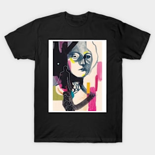 Face water colour T-Shirt